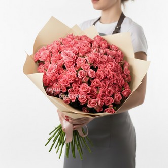 101 кустовая роза 60 см